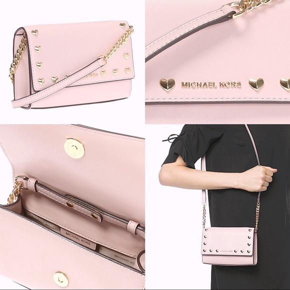 *SOLD* Michael Pink Kors Clutch Purse Crossbody - Picture 5 of 7